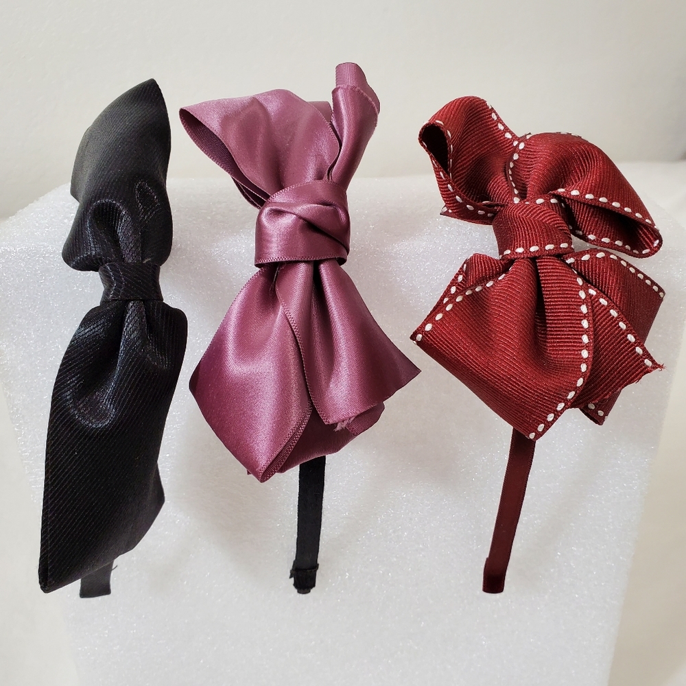 Headband Bundle Bow | Hair Accessories - Preppy